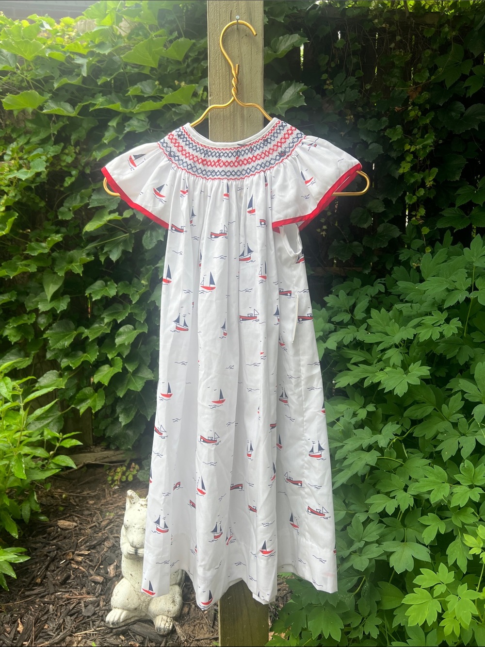 4th of July Edgehill Collection Sailboat Dress